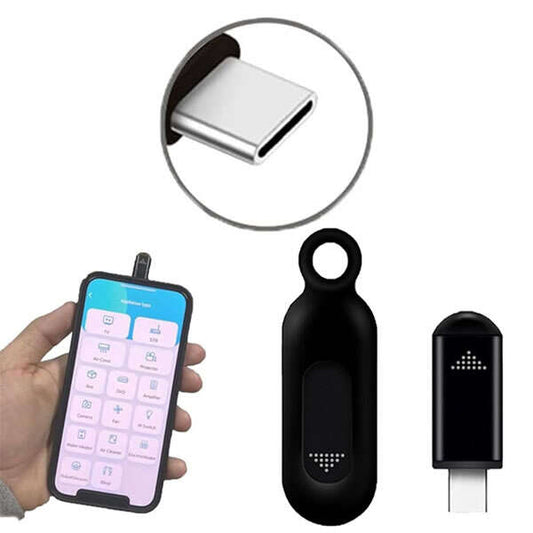 IR universal remote controller for smartphones