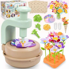 DIY toy fabric flower bouquet