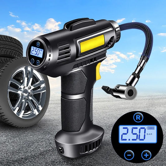 Digital gauge car compressor