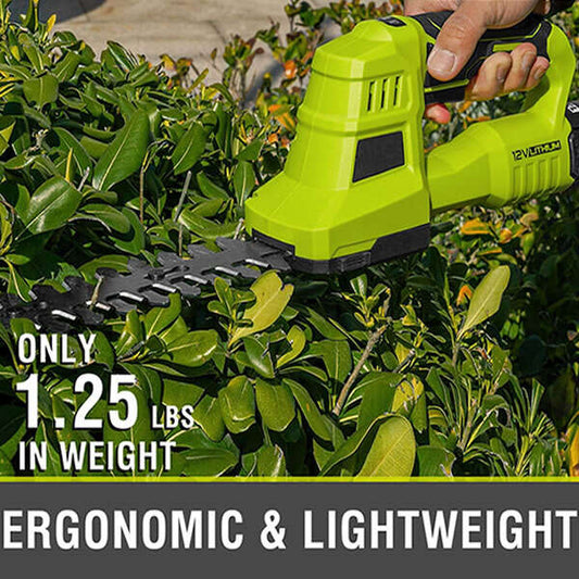 Cordless hedge trimmer