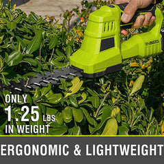 Cordless hedge trimmer