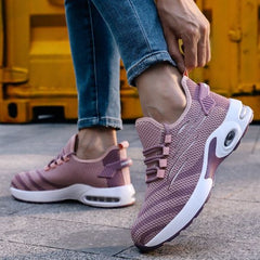High-quality safety sneakers with steel toe cap