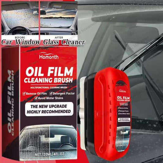 Car windshield glass cleaner