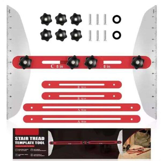 Stairs tread measuring tool